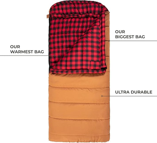 Teton Junior, 20 Degree and 0 Degree Sleeping Bags. Finally, Sleeping Bag for Boys, Girls, All Kids, Warm and Comfortable, for All Camping Weather and Built to Last