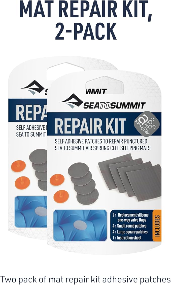 Sea to Summit Sleeping Mat Repair Kit for Air Mattresses, 2-Pack