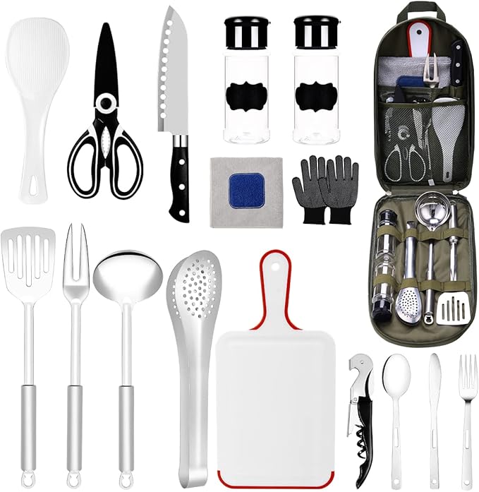 Camping Accessories - Gear Must Haves: Tent, Kitchen, Cooking Utensils, Outdoor Stove, BBQ Stuff