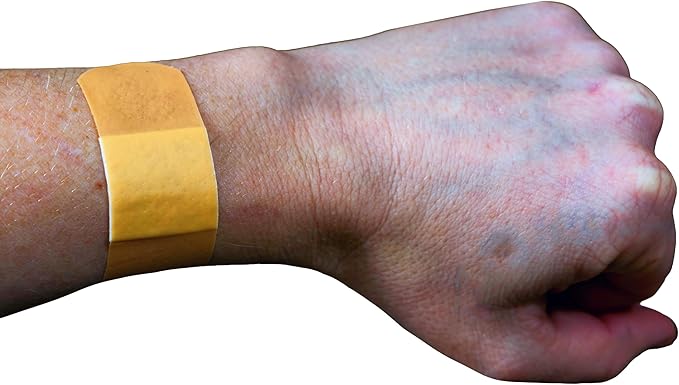 200 Sheer Plastic Flexible Adhesive Bandages with Non-Stick Pad - Strong Sterile 1’’x3’’ Bandage for Wound Care for First Aid Kits - Latex Free Long Lasting Dressing for Cuts and Abrasions (2x100)
