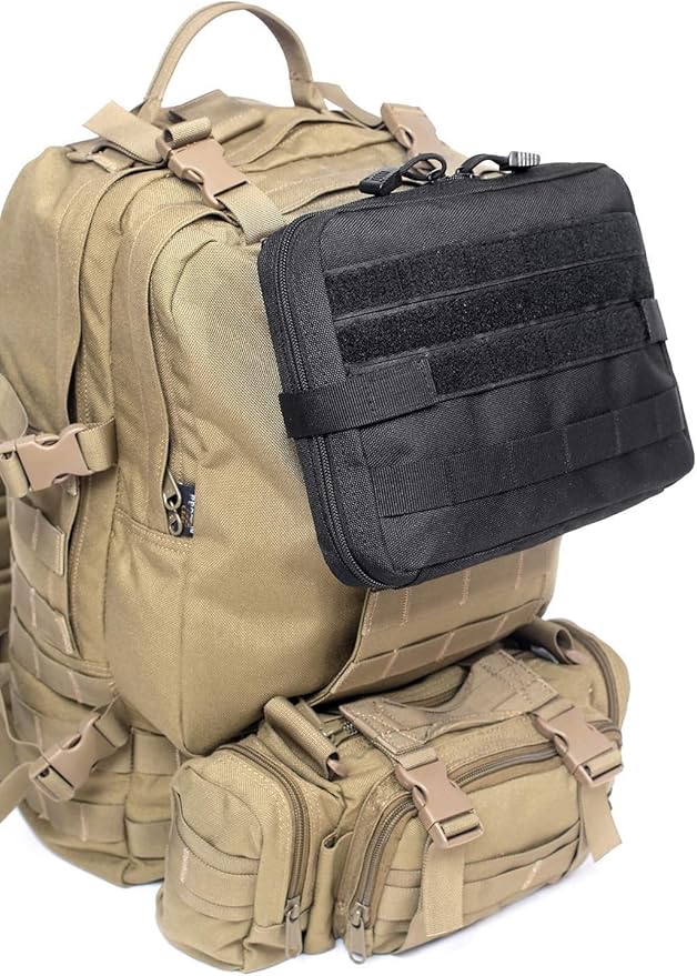 Tactical Molle Admin Pouch Multi-Purpose Modular Utility Tool Bag
