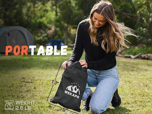 WEKAPO Inflatable Lounger Air Sofa Hammock-Portable,Water Proof& Anti-Air Leaking Design-Ideal Couch for Backyard Beach Traveling Camping Picnics & Music Festivals