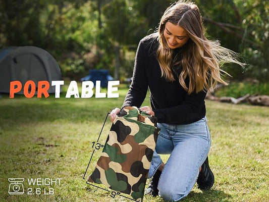 WEKAPO Inflatable Lounger Air Sofa Hammock-Portable,Water Proof& Anti-Air Leaking Design-Ideal Couch for Backyard Beach Traveling Camping Picnics & Music Festivals