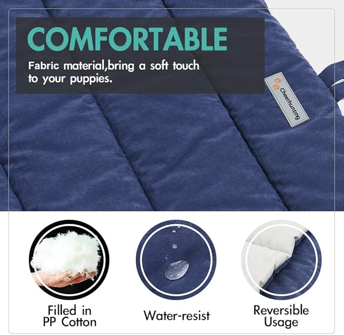 Outdoor Dog Bed, Waterproof, Washable, Large Size, Durable, Water Resistant, Portable and Camping Travel Pet Mat