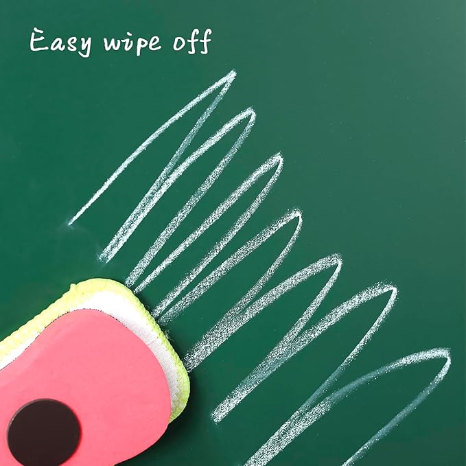 Easy Playhouse Easel for Kids, Wooden Whiteboard & Chalkboard Easel | Adjustable Height, Double-Sided Art Easel for Children