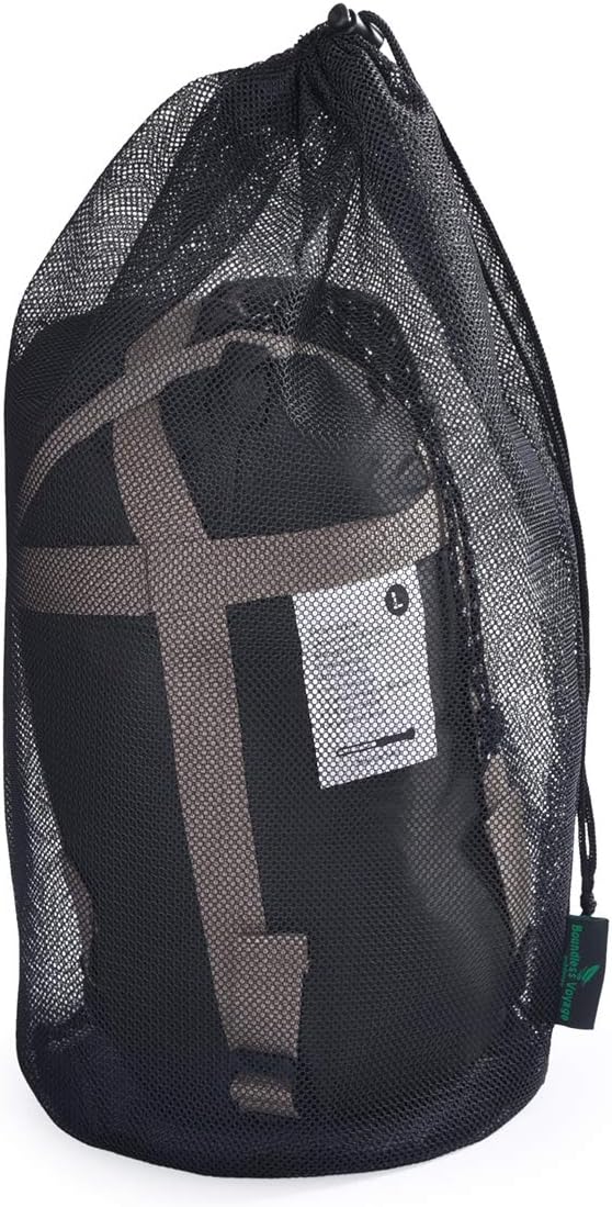 5pcs Nylon Mesh Bag Travel Stuff Sack Sports Equipment Bag BVP01XL