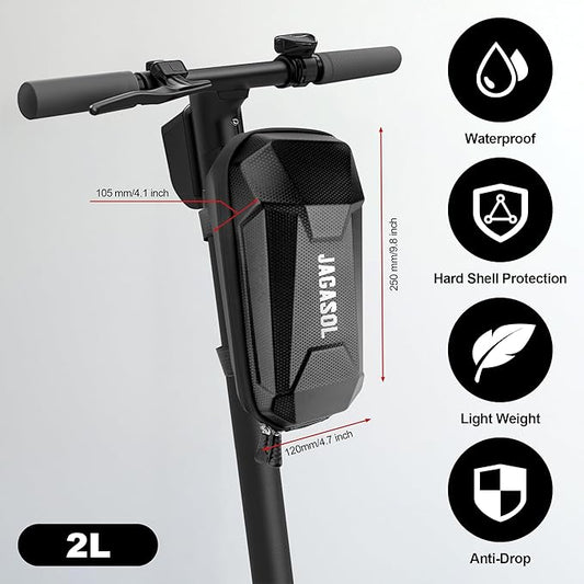 Universal Scooter Bag, Waterproof Scooter Storage Bag, Electric Scooter Handlebar Bag for Carrying Charger Tools Repair Tools/Large Capacity/Portable