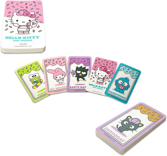 Hello Kitty Card Game Educational Memory Game Set - Hello Kitty Matching Game Flash Cards with Hello Kitty Stickers and More | Hello Kitty Learning Toys for Kids