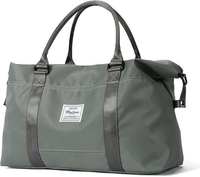 Travel Duffel Bag,Sports Tote Gym Bag,Shoulder Weekender Overnight Bag for Women