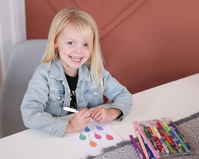 Marvin's Magic - 30 Amazing Magic Pens - Color Changing Magic Pen Art - Create 3D Lettering, Write Secret Messages - Stationery Supplies, Art Supplies for Kids, Coloring Markers and Kids Drawing Kit