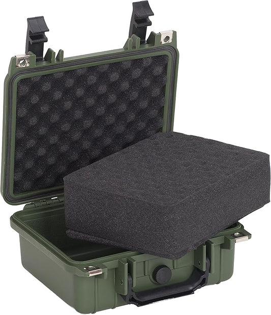 MEIJIA Portable All Weather IP67 Waterproof Protective Case,Hard Camera Case,Dry Case with Customizable Foam,Fit Use Of Drones,Camera,Equipments,10.62 x9.68x4.87inches