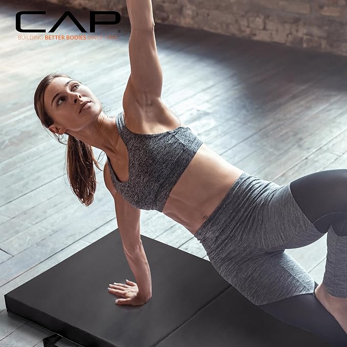 CAP Barbell All Purpose Folding Anti Tear Exercise Training Aerobic Fitness Gym & Gymnastics Balance Mat | Multiple options
