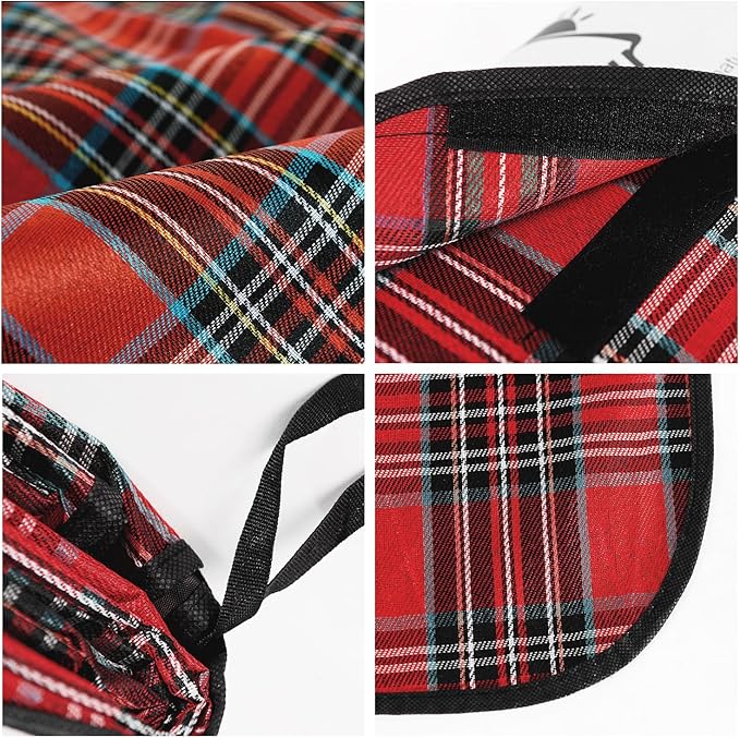 Wind Tour Family Outdoor Waterproof Durable Picnic Blankets with Carry Strap Foldable Sandproof Picnic Floor Mat for Kids Playground Camping Hiking Grass Travelling (1, Red-78.7 * 78.7 in)