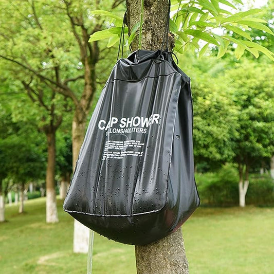 10 gallon/40L Portable Solar Shower Bag, Solar Heating Camping Shower Bag with Removable Hose, for Camping Gear, Surfing, Beach, Swimming, Outdoor Travel, Hiking, Genericozv8k1wgp9