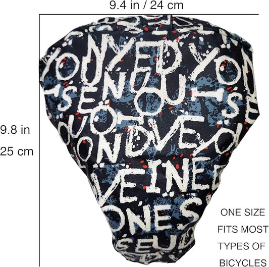 Tainada Water Resistant Bike Seat Bicycle Rainproof Dustproof Saddle Cover with Portable Storage Bag