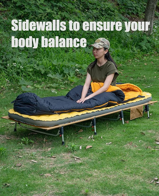 iClimb Stable Comfortable Air Sleeping Pad Ultralight Compact for Adults Camping Backpacking