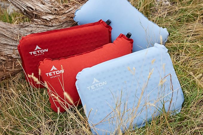 TETON Sports Camping Seat Cushion; Stadium Seat; Office Chair; Car Pad; Inflatable