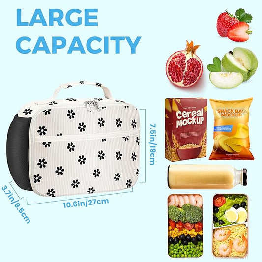 RLGPBON Kids Lunch Bag,Insulated Lunch Box for Girls Boys,Lunch Bag Toddler Teen,School Daycare Cute Travel bags