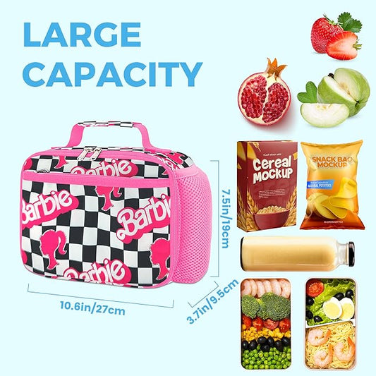 RLGPBON Kids Lunch Bag,Insulated Lunch Box for Girls Boys,Lunch Bag Toddler Teen,School Daycare Cute Travel bags