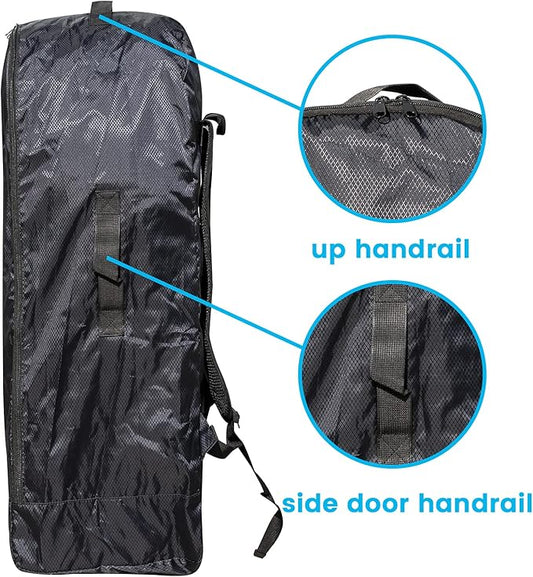 Rokia R Lightweight Folding Backpack Paddle Board Bag Storage 800D High Density and High Strength Nylon Material Big Space Suit for Inflatable Kayak Easy Carry