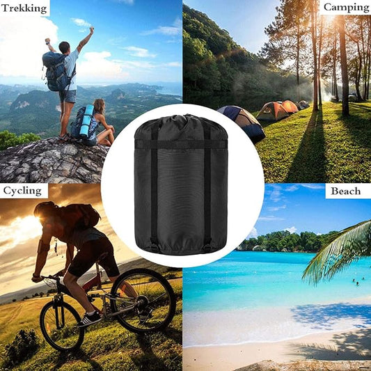 Compression Stuff Sack, 24L/36L/46L Sleeping Bags Storage Stuff Sack Organizer Waterproof Camping Hiking Backpacking Bag for Travel - Great Sleeping Bags Clothes Camping