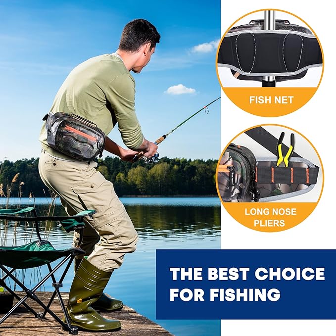 WILD HEART Airtight Waterproof Waist Bag Luya Bag 3D Dimension Shape Case 3.6L TPU Material for Outdoor Kayaking, Rafting, Boating, Swimming, Camping, Hiking, Beach, Fishing (Army Green)