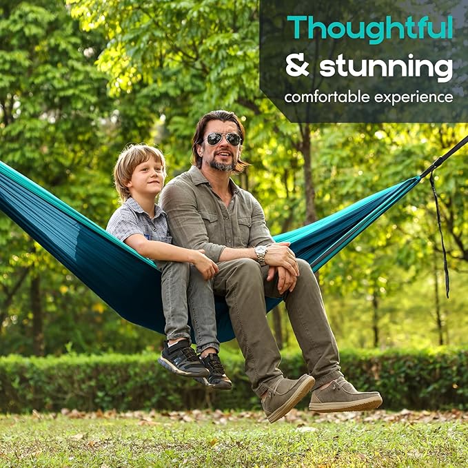 Camping Hammock Mosquito Net,Double & Single Portable Hammocks Hammocks with 2 Tree Straps,Hammock Tent for Travel Camping,Camping Accessories for Indoor Outdoor Hiking Backpacking Backyard Beach