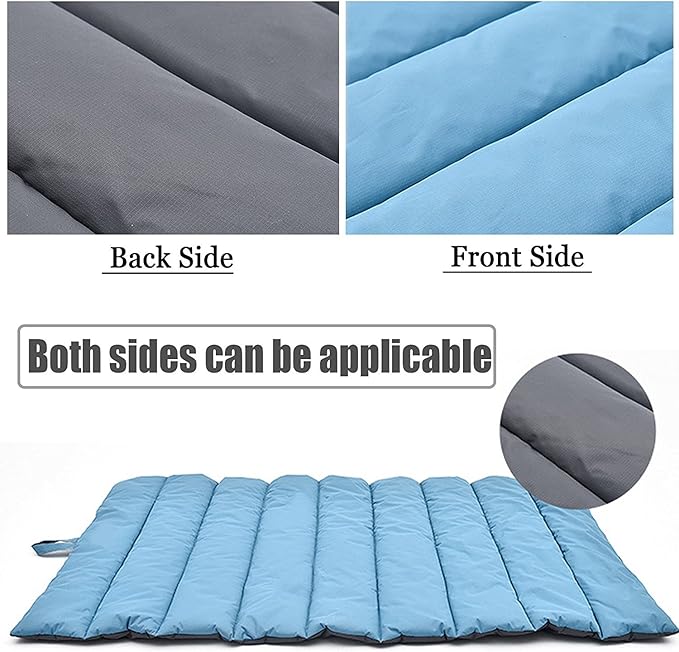 Outdoor Dog Bed, Waterproof, Washable, Large Size, Durable, Water Resistant, Portable and Camping Travel Pet Mat 51X35