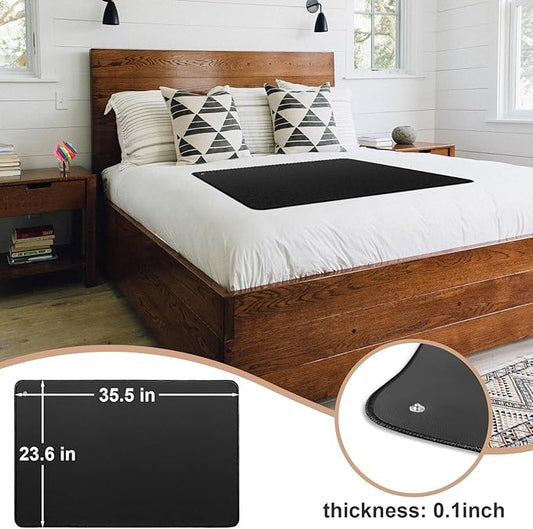 Grounding Mat for Improving Sleep, Grounding Pad for Health, Grounding Bed Mat with Grounding Cord for Better Working (35.5 * 23.6inch)