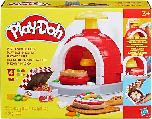 Play-Doh Kitchen Creations Pizza Oven Playset with 6 Cans & 8 Accessories, Back to School Classroom Supplies, Play Food & Cooking Toys, Preschool Toys, Ages 3+