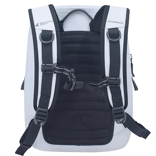 Breakwater Supply™ 100% Waterproof Submersible Backpack, Laptop Bag, Airtight Zippers | Travel Outdoors | Fogland 25L 20L 15L