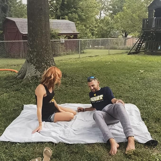 KingCamp Camping Blanket, Waterproof, Sandproof, Portable, Lightweight, Packable, Windproof, Travel-Friendly for Park, Beach, Stadium, Concert, Outdoor