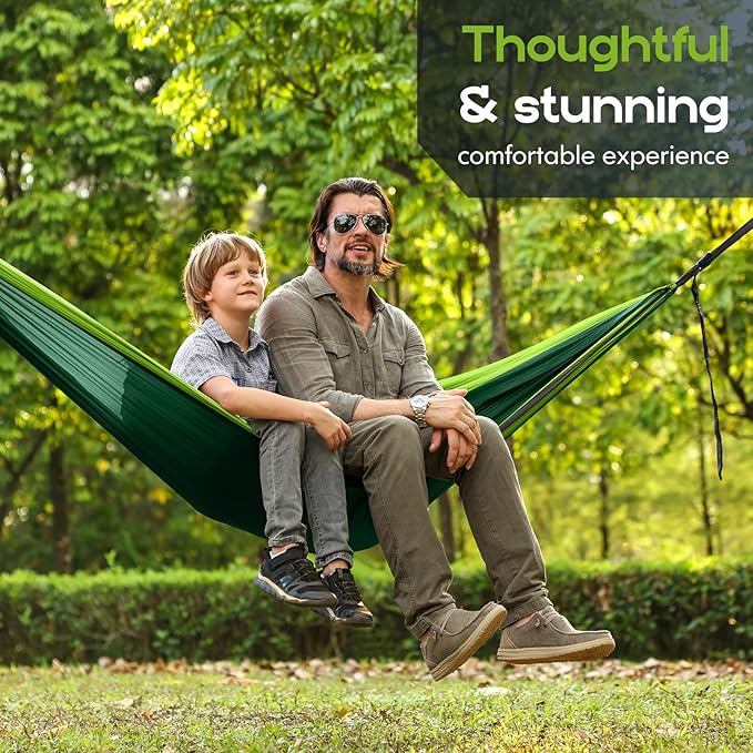 Camping Hammock Mosquito Net,Double & Single Portable Hammocks Hammocks with 2 Tree Straps,Hammock Tent for Travel Camping,Camping Accessories for Indoor Outdoor Hiking Backpacking Backyard Beach