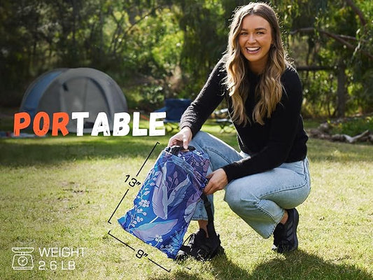 WEKAPO Inflatable Lounger Air Sofa Hammock-Portable,Water Proof& Anti-Air Leaking Design-Ideal Couch for Backyard Beach Traveling Camping Picnics & Music Festivals