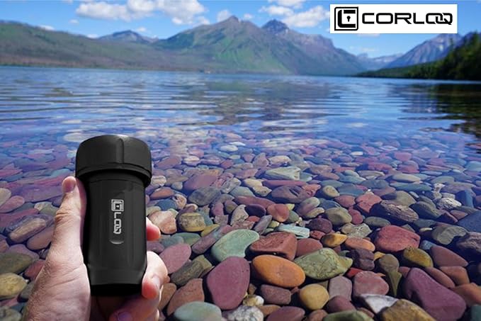 EDC120 Rugged Waterproof EDC Survival Tactical Storage Container, Zytel