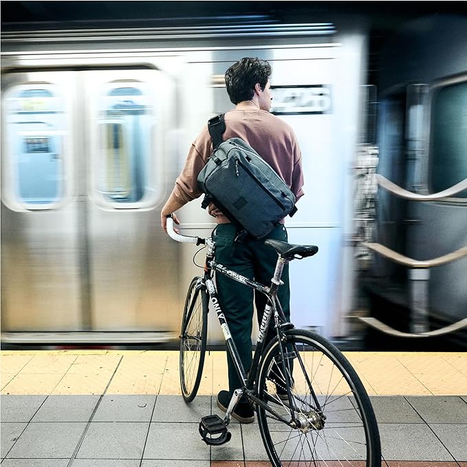 Chrome Industries Kadet Max Messenger Bag – Crossbody Sling Backpack for Men and Women w/Quick Release Buckle