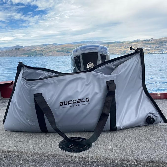 Buffalo Gear Insulated Fish Cooler Bag 40x18in 48x18in Leakproof Kill Bag Portable Waterproof Keep Ice Cold More Than 24 Hours