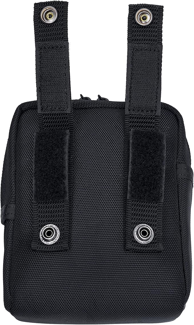 Compact Utility Gadget Pouch Tactical MOLLE Nylon Duty Belt Pouches for Police Law Enforcement Work EDC Small Tool Waist Bag for 6.1" Cellphone Outdoor Camping Hiking Organizer