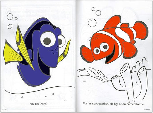 Disney Pixar Toy Story Coloring Book Ultimate Assortment Set ~ Bundle Includes 4 Books Featuring Disney Cars, Toy Story, Finding Nemo and Onward (Includes Stickers)