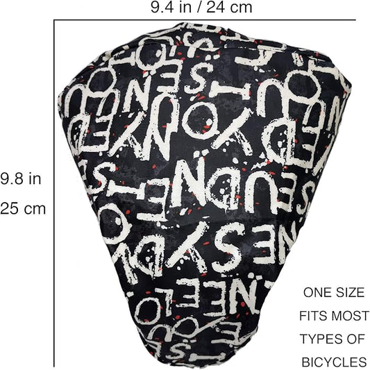 Tainada Water Resistant Bike Seat Bicycle Rainproof Dustproof Saddle Cover with Portable Storage Bag