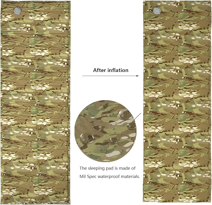 MT Military Army Alice Embedded Air Self-Inflating Camp Mat