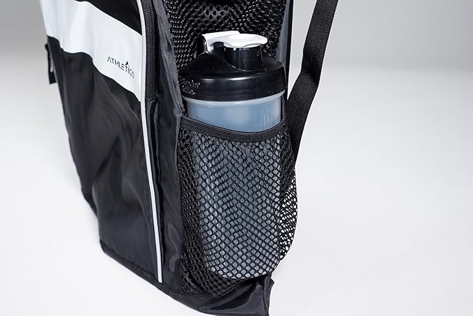 Athletico Mesh Swim Bag - Mesh Pool Bag With Wet & Dry Compartments for Swimming, the Beach, Camping and More