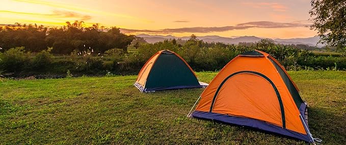 12Pack Ultralight Guyline Tensioners Tent Guyline Cord Rope Adjuster for Outdoor Camping Hiking Tent Tarp Canopy Shelter (Fluorescent,fit 1-2.5mm Paracord)