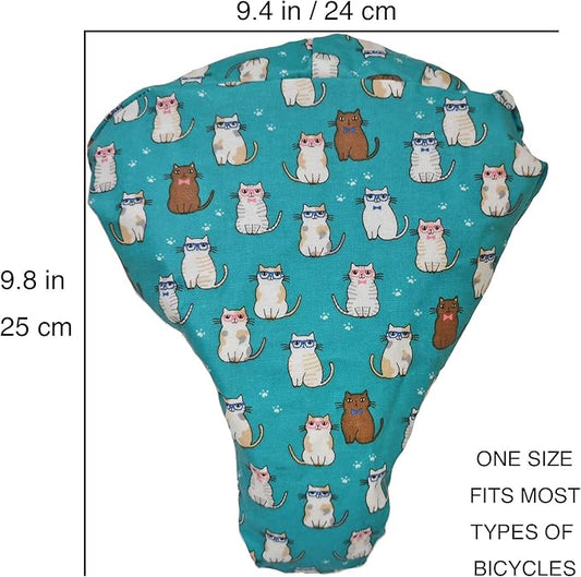 Tainada Water Resistant Bike Seat Bicycle Rainproof Dustproof Saddle Cover with Portable Storage Bag