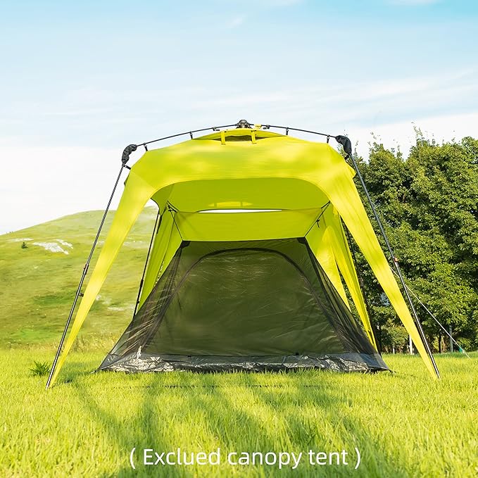 Mosquito Net with protable Bag, Ultralight No-See-Um Breathable Mesh Screen Tent with Waterproof Floor, Compact for Outdoors Camping, Backpacking and traveling,Fits Sleeping Bags, Tent,canopy