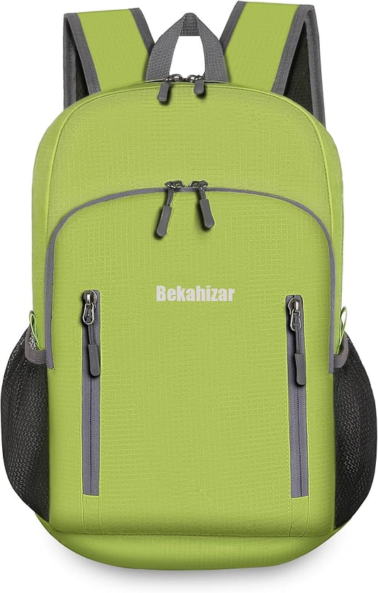 20L Lightweight Foldable Backpack, Small Hiking Daypack for Men Women