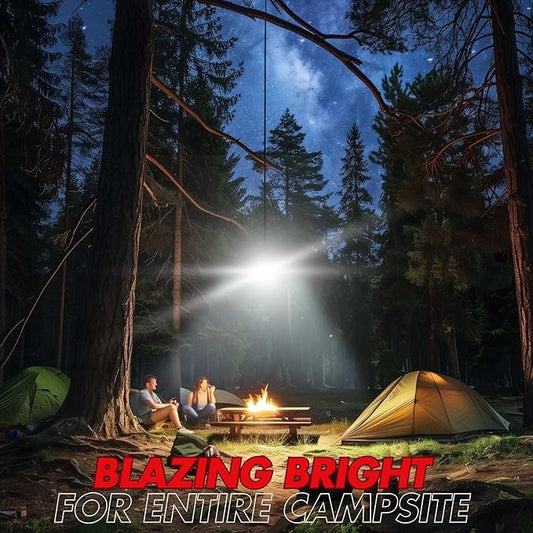 SUBOOS Gen 2 Pro 3000LM UFO Camping Lantern Rechargeable, Portable Tent Light, 200h Runtime, Waterproof for Camping, Canopy, Vendor, Emergency, Outage