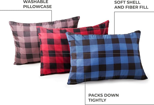 TETON Sports Camp Pillow; Great for Travel, Camping and Backpacking; Washable