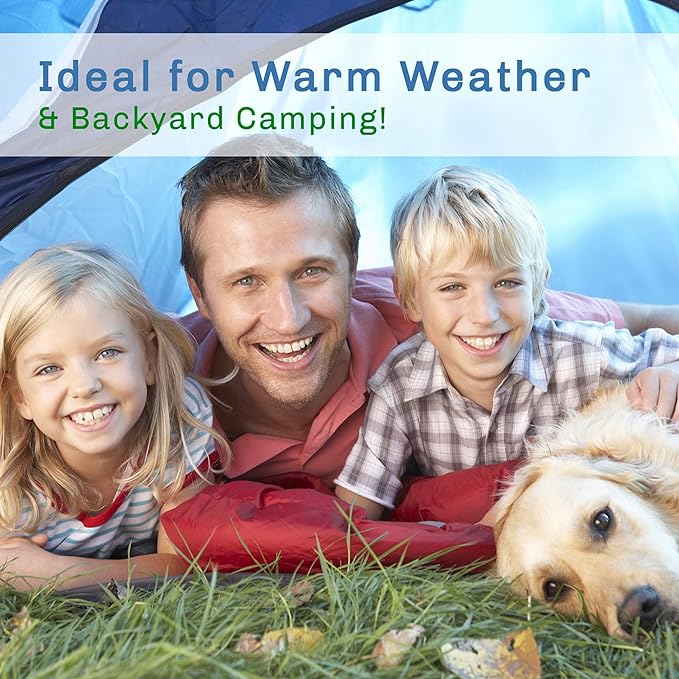 2 Person Camping Tent with Rain Fly and Carrying Bag