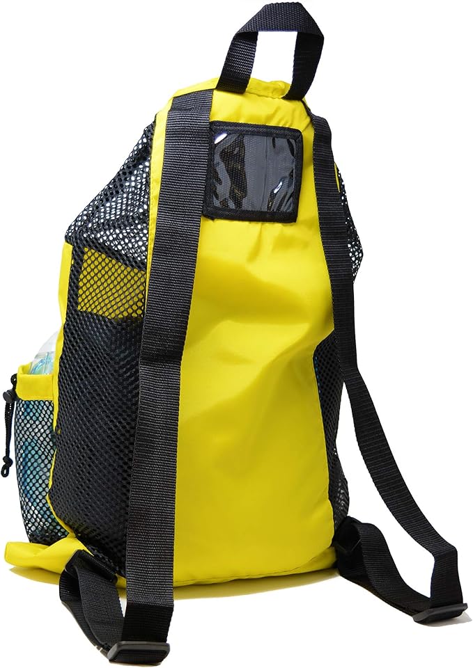 Adoretex Quick Dry Mesh Equipment Sport Drawstring Gym Swim Bag